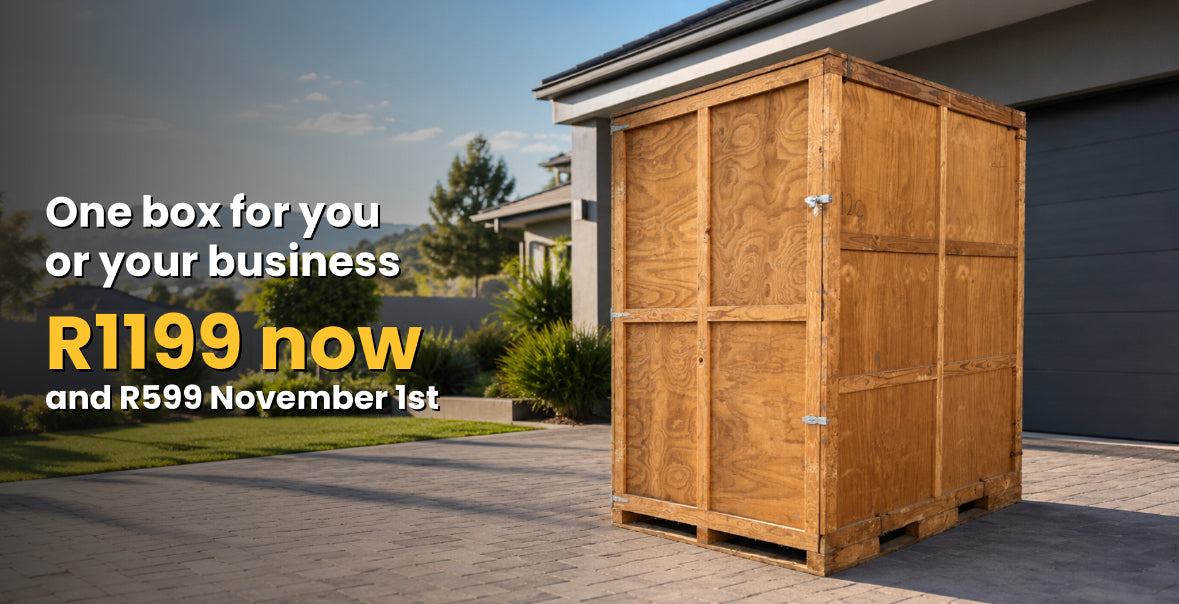 One Box for You or Your Business – R1199 Now, R599 on 1 November